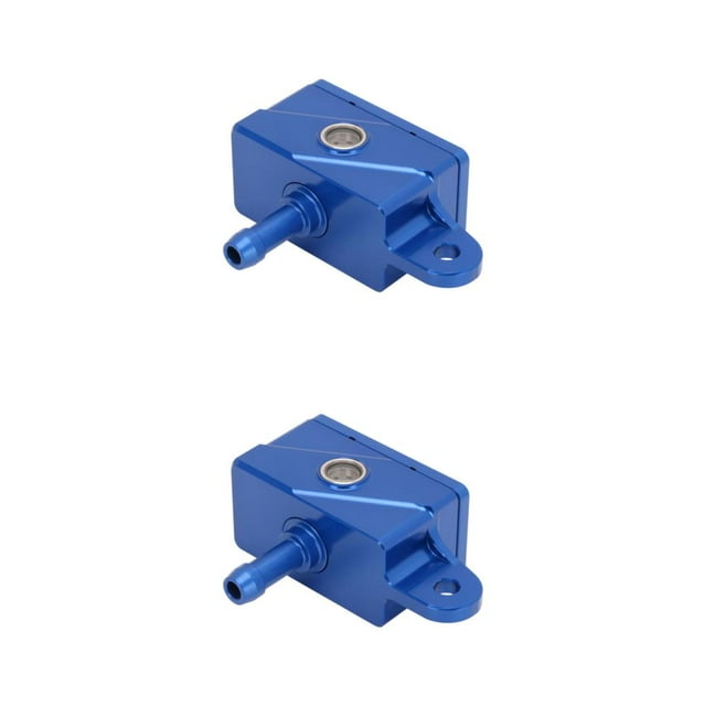 Transemion Appearance Of Motorcycle CNC-treated Rear Brake Master Cylinder Reservoir Cover Cap Guaranteed blue 2Set