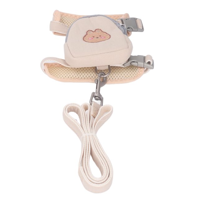 Dog Backpack Harness,Adjustable Pet Self Carrier with Leash for Puppy Cat Small Dogs