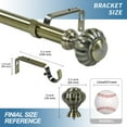 thumbnail image 3 of Urbanest Single Curtain Rod and Hardware Set, 3 of 6