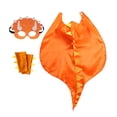 thumbnail image 4 of Disfraz de de peluche, ropa de de dibujos animados con sombrero, , disfraz de dinosaurio de juguete de Naranja Colco Disfraz de dragón, 4 of 7