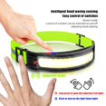 thumbnail image 4 of Built-in Battery COB Sensor Headlamp Camping Fishing Powerful USB Rechargeable LED Headlight Waterproof Head Torch Head Lantern, 4 of 5
