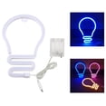 thumbnail image 3 of Letrero de decorativo de 25,5x16,5 cm, decoración de pared, luces LED, bombilla, luces de , lámpara para , letreros de LE Colco Luz de muestra de globo de neón, 3 of 7