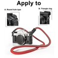 thumbnail image 3 of Camera Strap Vintage 105cm Nylon Climbing Rope Camera Neck Shoulder Strap For Micro Single And Dslr Camera - Snngv, 3 of 3