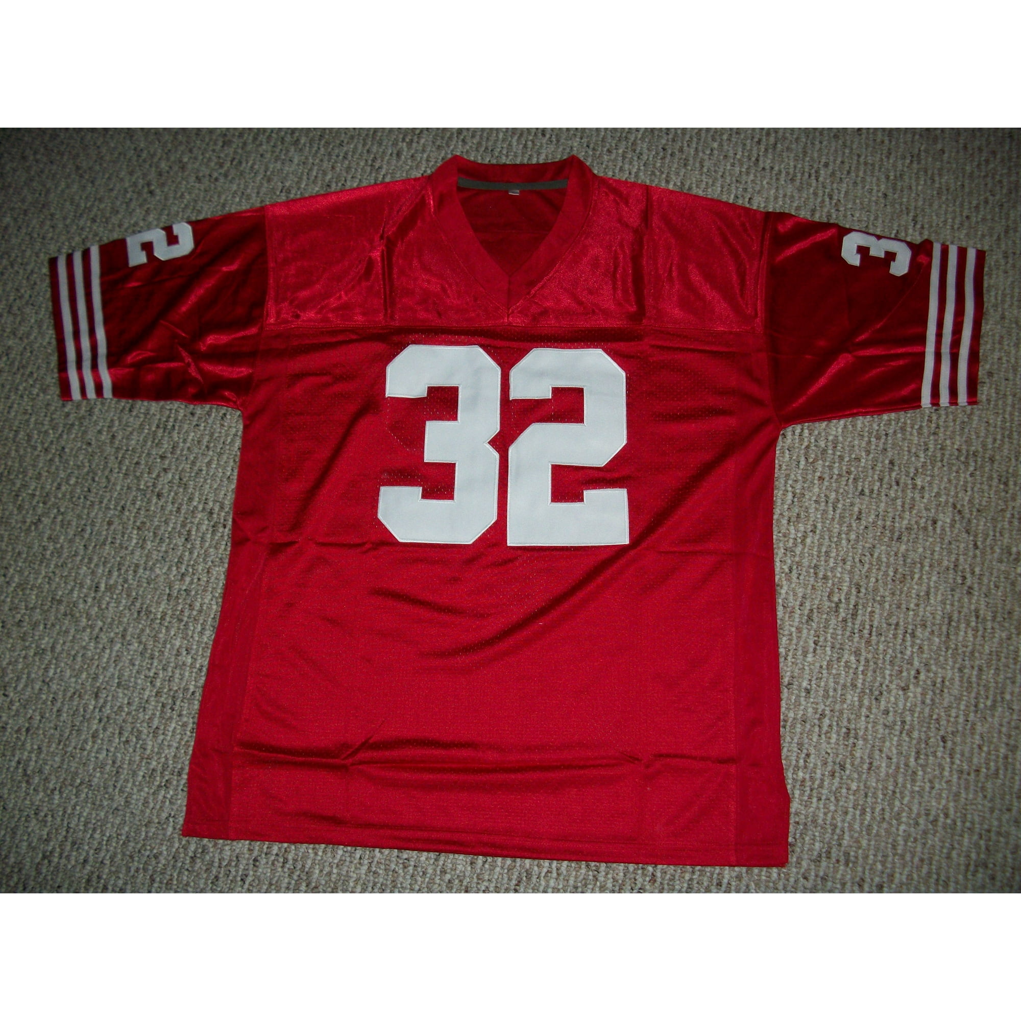 Jerseyrama Unsigned O.J. Simpson Jersey #32 San Francisco Custom Stitched Red Football New No Brands/Logos Sizes S-3xl, Women's, Size: Medium