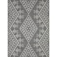 thumbnail image 6 of Well Woven Cascade Grey Indoor/Outdoor Diamond Medallion Area Rug 8x10 (7'10" x 9'10"), 6 of 8