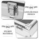thumbnail image 3 of WEUVEB Estuche Para Relojes De Aluminio Con Protección Antipolvo Y Interior De Ante, 3 of 7