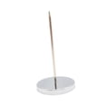 thumbnail image 3 of Tenedor de recibos de metal con base sólida, soporte estable para facturas, soporte para notas, eje para cheques, para oficina, escritorio y cocina., 3 of 8