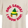 thumbnail image 3 of ELF - Family Set Omg Santa - Juniors Ideal Flowy Muscle T-Shirt, 3 of 5