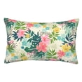 thumbnail image 1 of Balery Tropical Flowers Funda de Cojín Estampada, Regalos para Mujeres, Regalos de Amor para Ella, Regalos para Novia o Esposa, Funda de Almohada-16"x24", 1 of 6