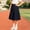 Navy, variant on LJEFF Girls High Waist A-Line Midi Skirt, Summer Flared Hem Elastic Waist Pleated Casual School Skirt Gray Size 10 Yres