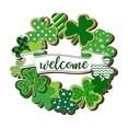 thumbnail image 2 of ChicYu Wooden St. Patrick's Day Decoration Door Wreath for Front Door Sign Wall Signs Spring Decoration,Welcome Hanging for Home Decor Party Outdoor Indoor, 2 of 6