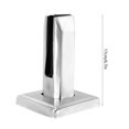 thumbnail image 4 of Floor Glass Clamp, Square Pool Glass Clamp Spigot Cover Balustrade Clamp  For Glass Swimming Pool Glass Garden, 4 of 8