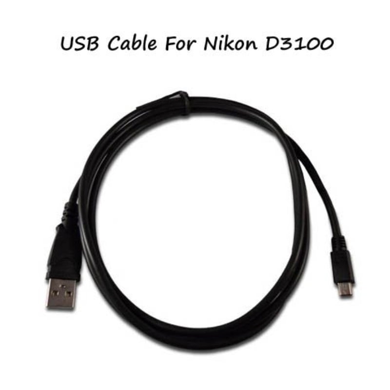 UCE4 USB Cable For Nikon D3100 Camera, And USB Computer Cord For Nikon