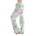 thumbnail image 2 of FrzhBrz Easter Comfy Womens Pajama Pants Funny Bunny Pj Pants Lightweight Drawstring Pajama Bottoms Cute Easter Graphic Pajama Lounge Pants, 2 of 6