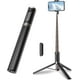 thumbnail image 1 of Trípode, palo de selfie para teléfonos móviles, soporte integrado de 60 pulgadas, control remoto inalámbrico integrado, portátil y escalable para iPhone y Android de 4 - 7 pulgadas, 1 of 7