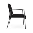 thumbnail image 3 of Waterfall Reception Waiting Oversize Guest Chair / Charcoal Steel / Black, 3 of 5