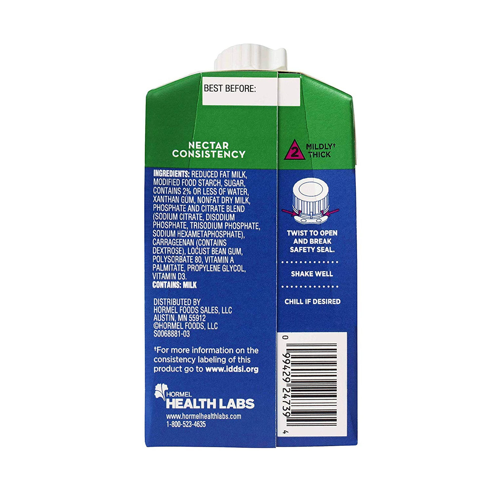 Thick & Easy Dairy Thickened Beverage Milk 8 oz Carton 27 Ct