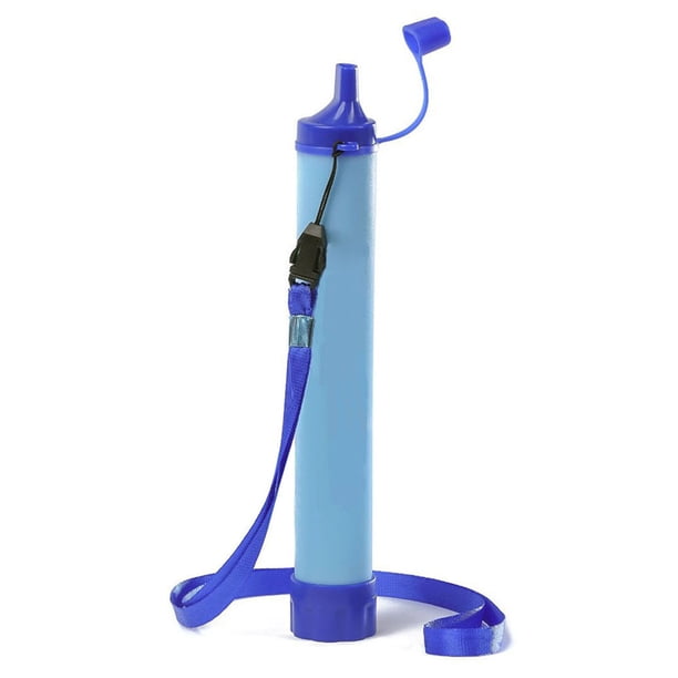 TFixol-filtro de agua para exteriores, sistema de filtración de agua con pajita, purificador de agua para