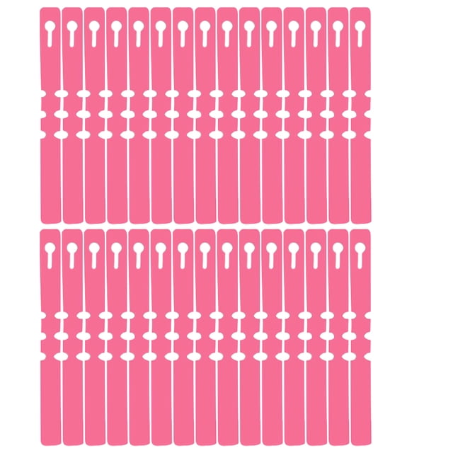 FRCOLOR Étiquettes de Plantes Roses Imperméables en PVC pour Jardin Durables et Réutilisables 200 Pcs, 8.27"X0.79"X0.04 Pouces