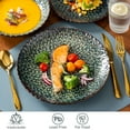 thumbnail image 3 of vancasso, Series Chrys, 12-Piece Stoneware Dinnerware Set, Green Dinner Set, Service for 4, 3 of 8