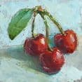 thumbnail image 2 of Harper, Ethan 15x15 Gold Ornate Wood Framed with Double Matting Museum Art Print Titled - Impressionist Fruit Study IV, 2 of 4