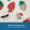 thumbnail image 5 of Sur La Table Kitchen Essentials  Quirky Strawberries Fruit Kitchen Towel 4-Pack Set - 16"x28" Pink, 5 of 5