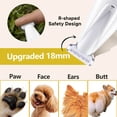 thumbnail image 4 of sdhkgrrt Led Pet Grooming Clipper, Professional Pet Grooming Clippers LED Light, Dog Cat Hair Trimmer Electric Shaver, Cordless Rechargeable Animal Clippers, Quiet Painless Paw Pad Fur Trimmer, 4 of 9