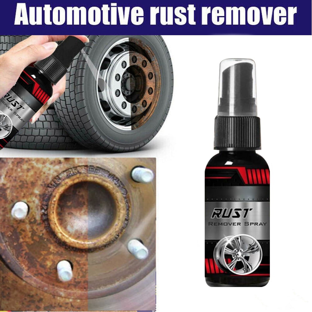 Fridja Rust Remover Spray For Metal, 30Ml Multifunctional Rust Foam  Cleaner, Instant Rust Removal Agent For Car Detailing, Lasting Rust Remover  For Car Maintenance Cleaning, Derusting Spray For Metal 