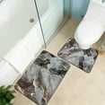 thumbnail image 1 of Alfombrillas de Baño para Piso de Baño Alfombrilla de Piso de Baño Alfombrilla de Absorción de Agua Doméstica, Alfombras de Piso de Poliéster Multicolor 50x80cm 40x60cm para el Hogar, 1 of 6