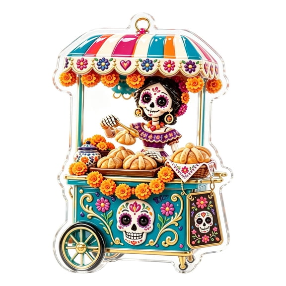 Day of the Dead Decor, Dia de los Muertos Decoration, Sugar Skull Decor for Ofrenda Altar
