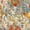 Orange, variant on Unique Loom Strada Rosso Rug Orange/Beige 2' x 6' 1" Runner Border Contemporary Perfect For Bathroom Hallway Mud Room Laundry Room