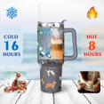 thumbnail image 4 of Gift for Dog Lovers Cute Dog Tumbler for Women - 40oz Dog Tumblers with Handle Straw and Lid Tumbler Cup Travel Coffee Mug, 4 of 7