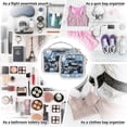 thumbnail image 7 of Blue Monster Truck Clear Cosmetic Bags with Handles PVC Toiletry Bags Zipper Waterproof Portable for Traveling 2 Pcs, 7 of 7