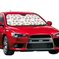 thumbnail image 2 of Kdxio Dinosaur Print Front Windshield Sun Shade,Folding Auto Sunshade for Car Truck SUV-, 2 of 7