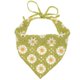 thumbnail image 1 of Floral Cotton Head Scarf for Women's Comfortable Versatile Wear Green for Home Activities, 1 of 2