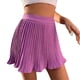 thumbnail image 1 of Qarigey holgada de cintura alta para mujer, faldas plisadas de poliéster para estudiantes y niñas que viajan, senderismo, escuela, regalo de Ropa, zapatos y accesorios Miscelánea Violeta XXL, 1 of 6