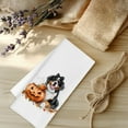 thumbnail image 6 of 2PCS Halloween Ghost Kitchen Towels, Cute Ghost Halloween Dish Tea Towels for Kitchen, Dark Academia Decor Hand Towel for Bathroom Washroom, 16x24 Inch, 6 of 7