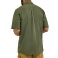 thumbnail image 2 of Wrangler® Men's Relaxed Stretch Short Sleeve Shirt, Sizes S-5XL, 2 of 3