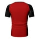 thumbnail image 5 of Pack De Playeras Para Hombre Camisa Navideña De Otoño E Invierno Para Hombre Camisa Superior Con Estampado De Árbol De Navidad En Capas Y Empalme De Colores Mixtos, 5 of 5