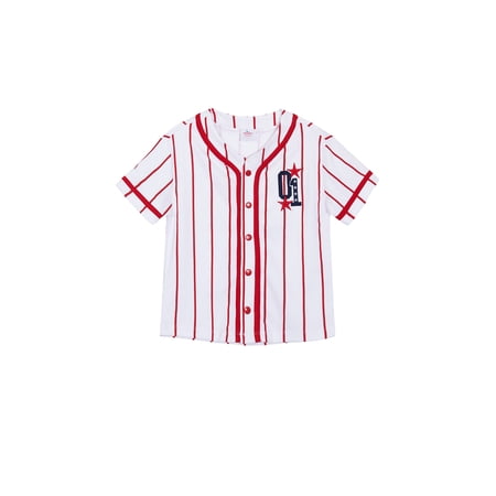 Way to Celebrate Toddler and Baby Boy Americana Jersey  Sizes 03M-5T