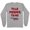 Gray, variant on Talk Murder to Me Long Sleeve Shirt Unisex Large White