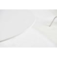 thumbnail image 5 of Tcbosik Dining Table, Kitchen Table with Cross Legs for Small Space, Living Room, White, 5 of 7