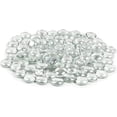 thumbnail image 2 of Galashield Glass Flat Clear Marbles 1 LB Bag - 100 Stones Glass Pebbles Gems Rocks for Vase Fillers, Home decor, Bowls, Vases, 2 of 8