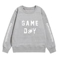 thumbnail image 4 of Toonshare ,Up to 50% off,Kids Long Sleeve Shirts Boys 4-18,Unisex Round Neck Long Sleeve Hooded Sweater Top,Girls Blouses 14-16,Long Sleeve Shirts for Girls 7-8, 4 of 4
