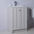 thumbnail image 2 of Bellaterra Home 24 in Single sink vanity-manufactured wood-white, 2 of 2