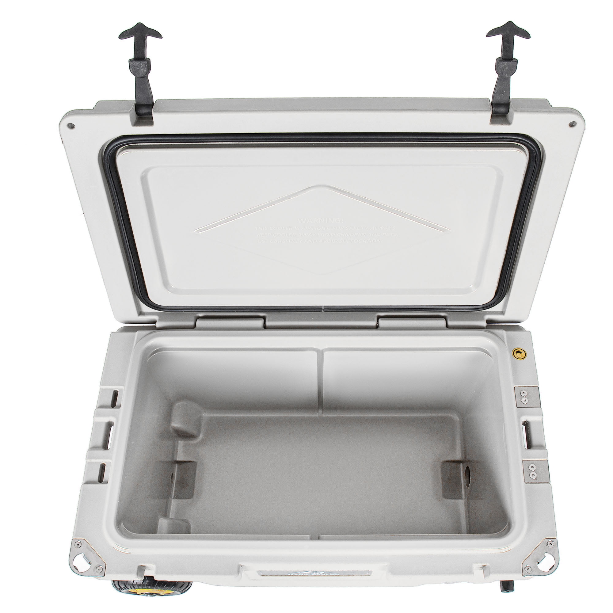 65 Quart , Ultra-Tough Hard Shell Ice Chest – Heavy-Duty Insulated Portable Cooler with 6-Day Ice Retention for Camping, Job Site, Tailgating, Beach & Fishing