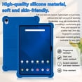 thumbnail image 2 of 【RUIXH】For onn 11" Core Tablet protective case onn Android 16 (2026 Model) Tablet Case silicone material drop-proof waterproof non-slip wear-resistant easy to clean built-in stand portable, 2 of 7
