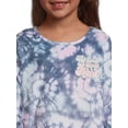 thumbnail image 4 of Wonder Nation Girls Long Sleeve Fleece Sleep Gown, Sizes 4-18 & Plus, 4 of 5