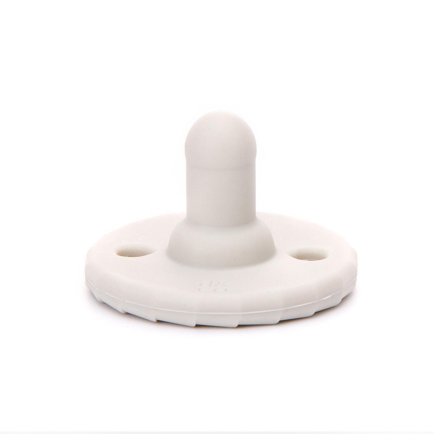 Doddle & Co - Bébé, nourrisson - Sucette en silicone Tokyo Pop - Étape 1 - Forme naturelle - Paquet de 2 - Colombe / Charbon