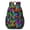 Butterfly and Multicolor, variant on Butterfly and Lavender Yellow Pattern 17" School Backpacks for Teens,Waterproof Oxford Fabric,S-Shape Padded Straps for School,Travel,Hiking,Camping